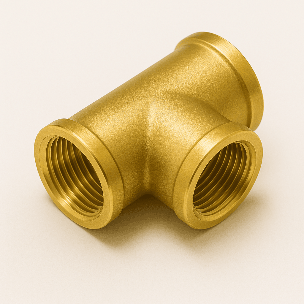 TEE MFM IN OTTONE GIALLO 1/4 | Leroy Merlin TEE MFM IN OTTONE GIALLO 1/4 | Leroy Merlin