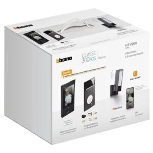 Kit videocitofono connesso Classe 300EOS Black