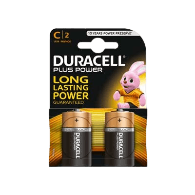 pila Duracell mezza torcia