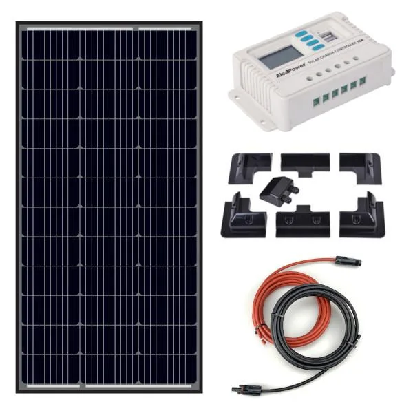 kit pannello solare camper 110W