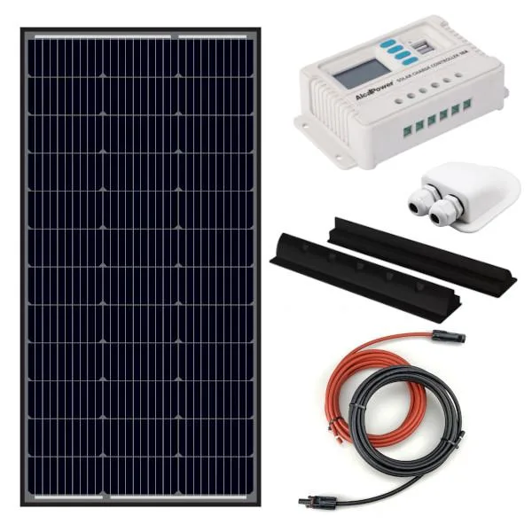 kit pannello solare camper 110W