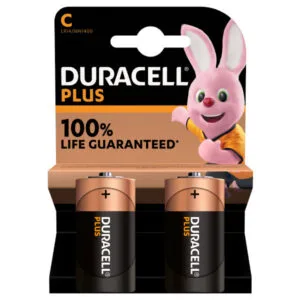 batterie mezzatorcia C Duracell Plus Power