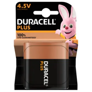 batteria piatta 4.5V Duracell