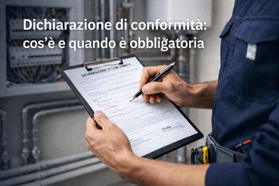 dichiarazione di conformità